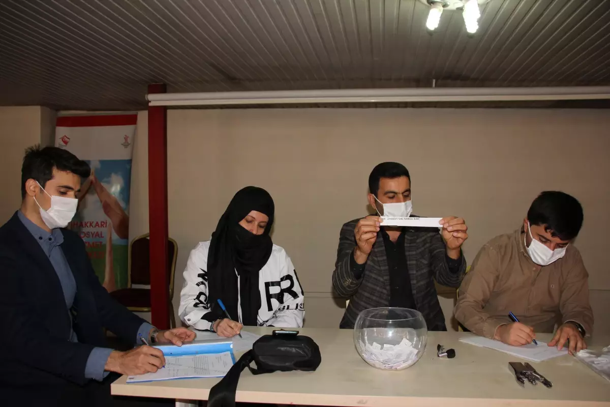 Hakkari\'de TYP kapsamında çalışacaklar kurayla belirlendi