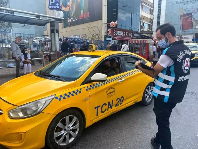 Ruhsat süresi dolan taksi şoförü aldığı cezaya isyan etti: Hırsızlık mı yaptım da bu aracı bağlıyorsunuz? 