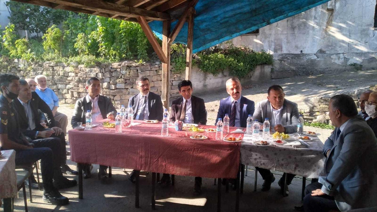 Kaymakam Coşgun köy ziyaretlerinde bulundu
