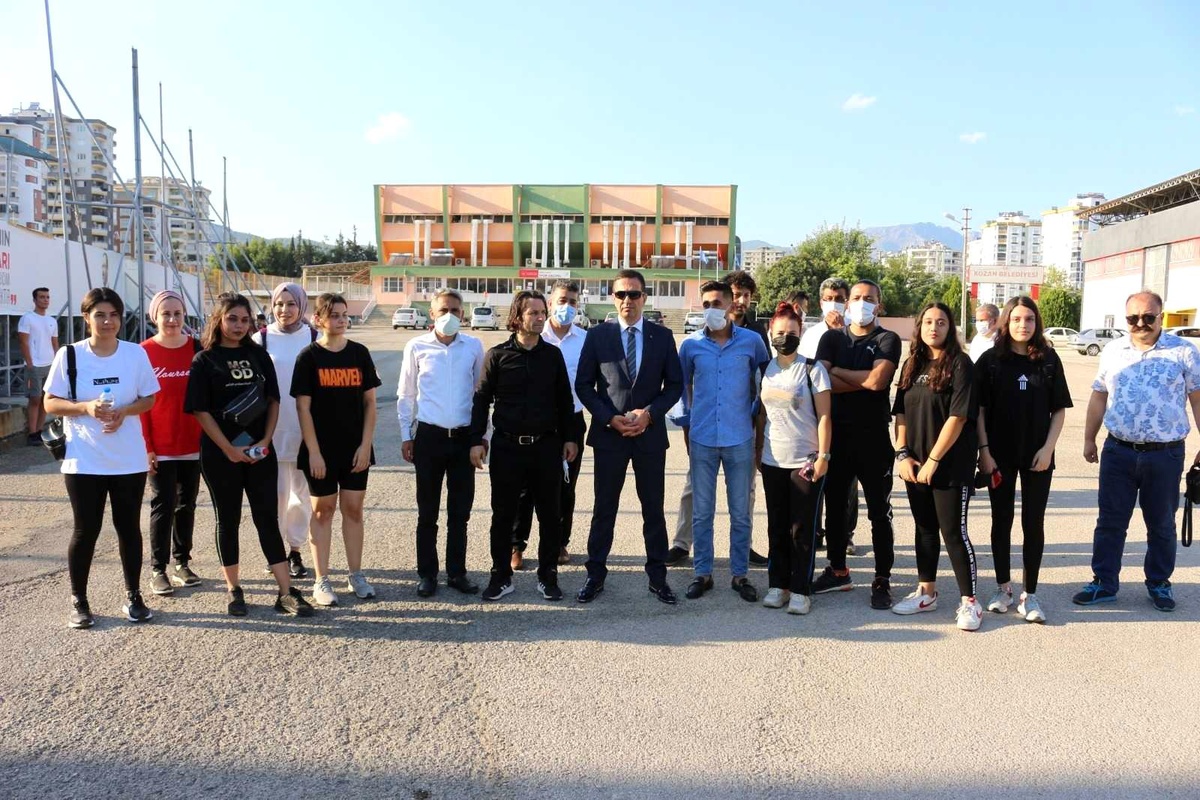 Kozan\'da yaz spor kurslarına yoğun ilgi