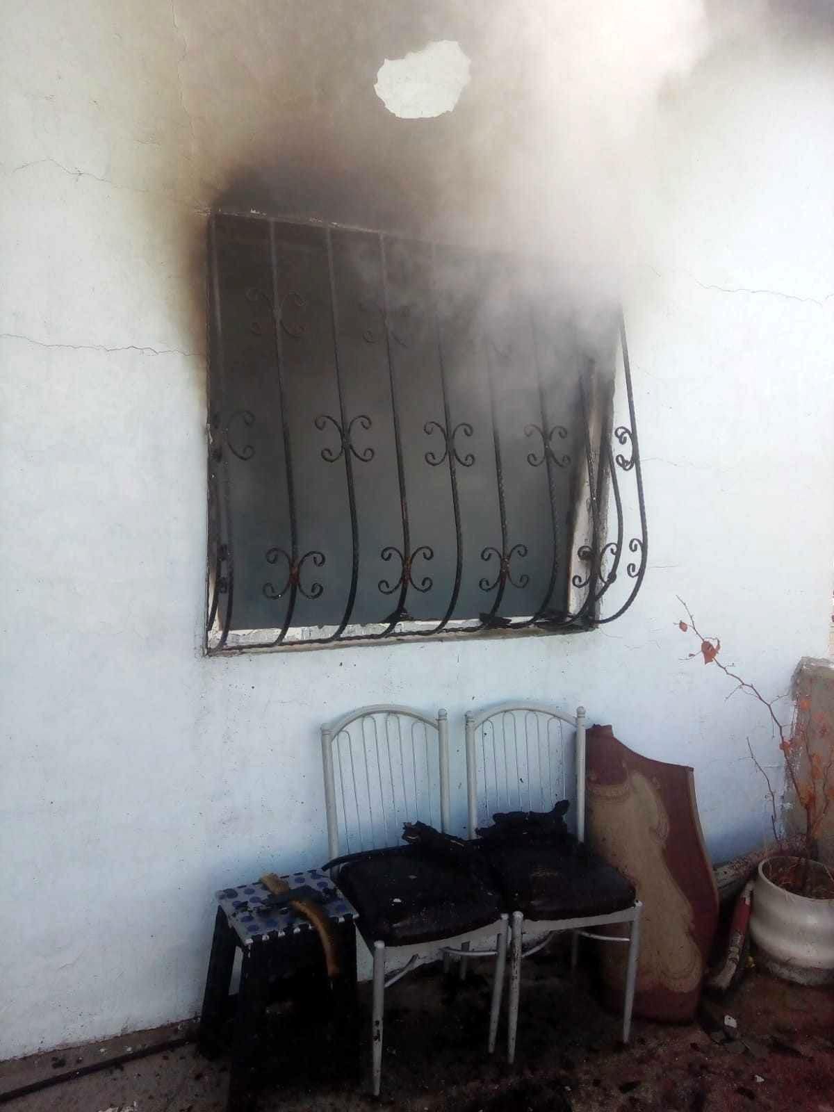 Müstakil evde çıkan yangını itfaiye ekipleri söndürdü