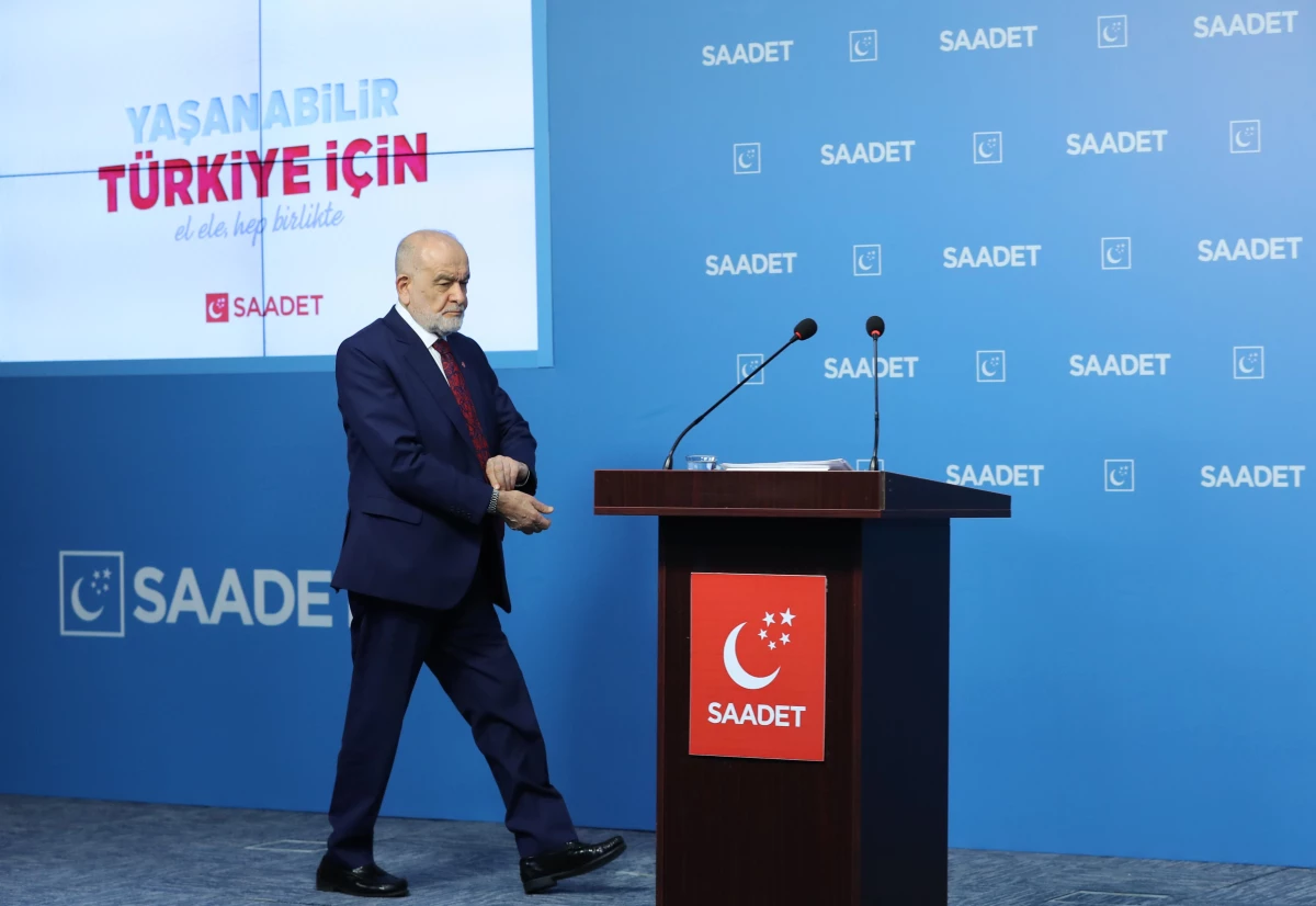 Saadet Partisi Genel Başkanı Karamollaoğlu\'ndan "dış politika" değerlendirmesi