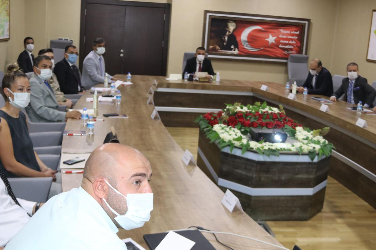 Siirt\'te İl Pandemi Değerlendirme Toplantısı yapıldı