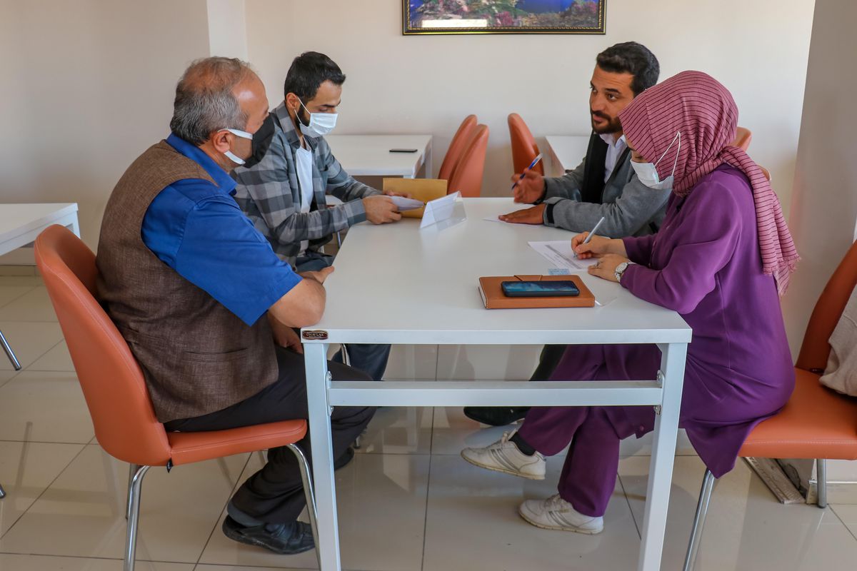 Van\'da iş arayan engelliler ile işverenler buluştu