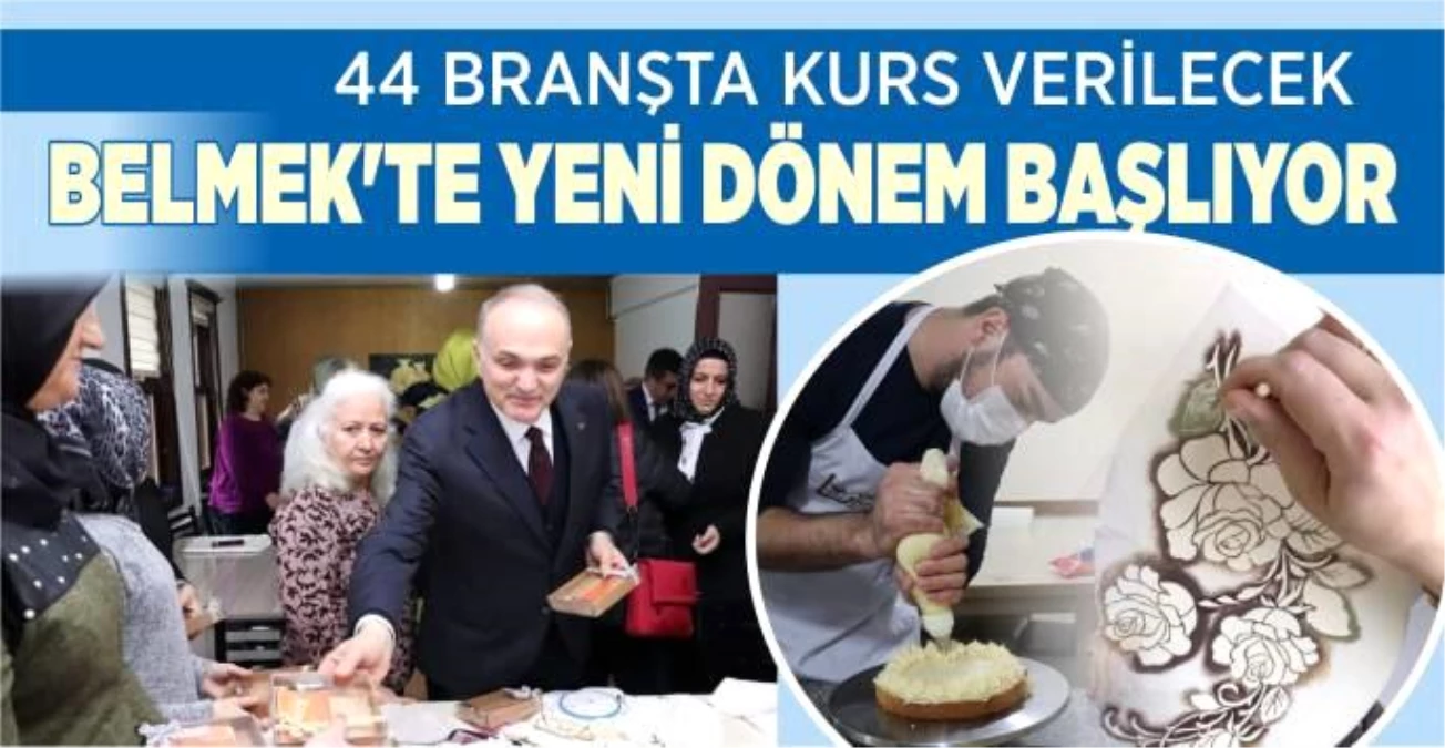 BELMEK YENİ KURSİYERLERİNİ BEKLİYOR