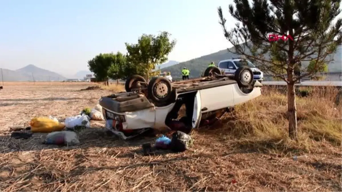 BUCAK\'TA KAZA 2 YARALI