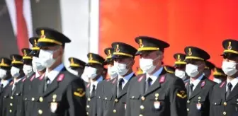 Bursa'da jandarma astsubay adaylarının yemin töreni