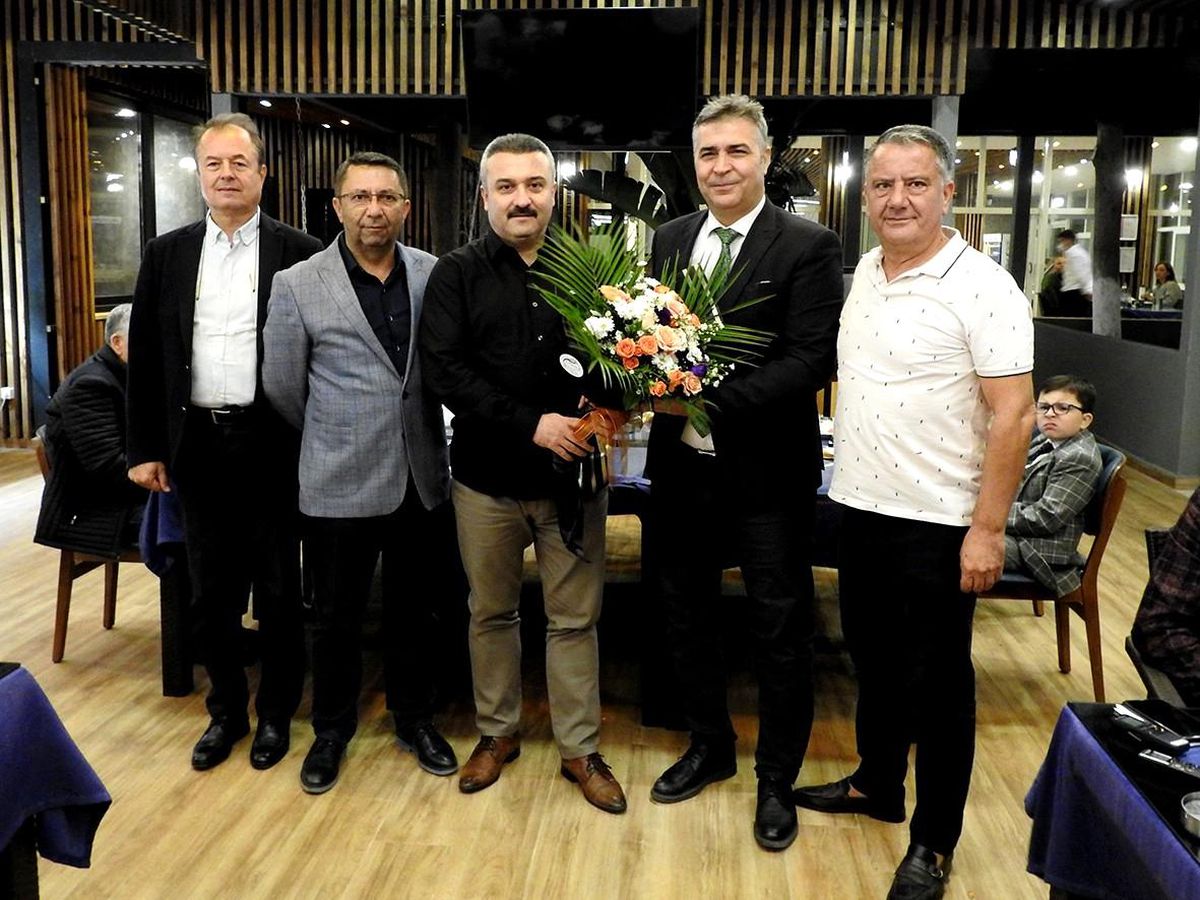 Son dakika haber: Çeşme Emniyet Müdürü Gürcan Alev\'e veda yemeği