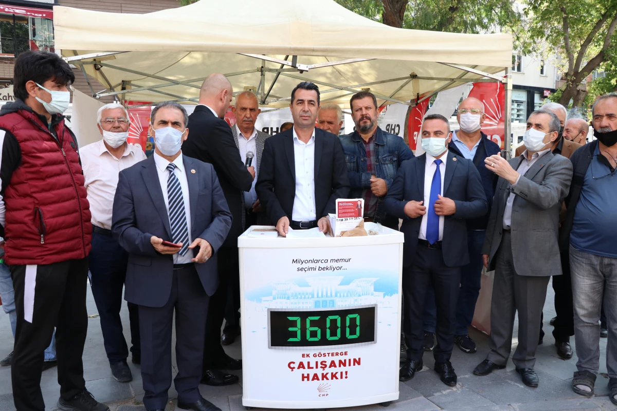 CHP Sivas İl Başkanı Coşkun\'dan "3600 ek gösterge" açıklaması