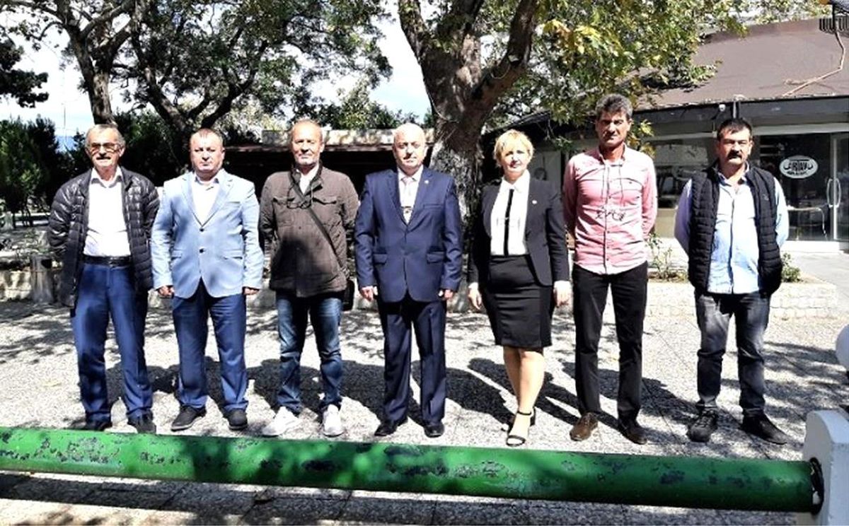 Erdekli Muhtarlardan Baycan\'a güvenoyu