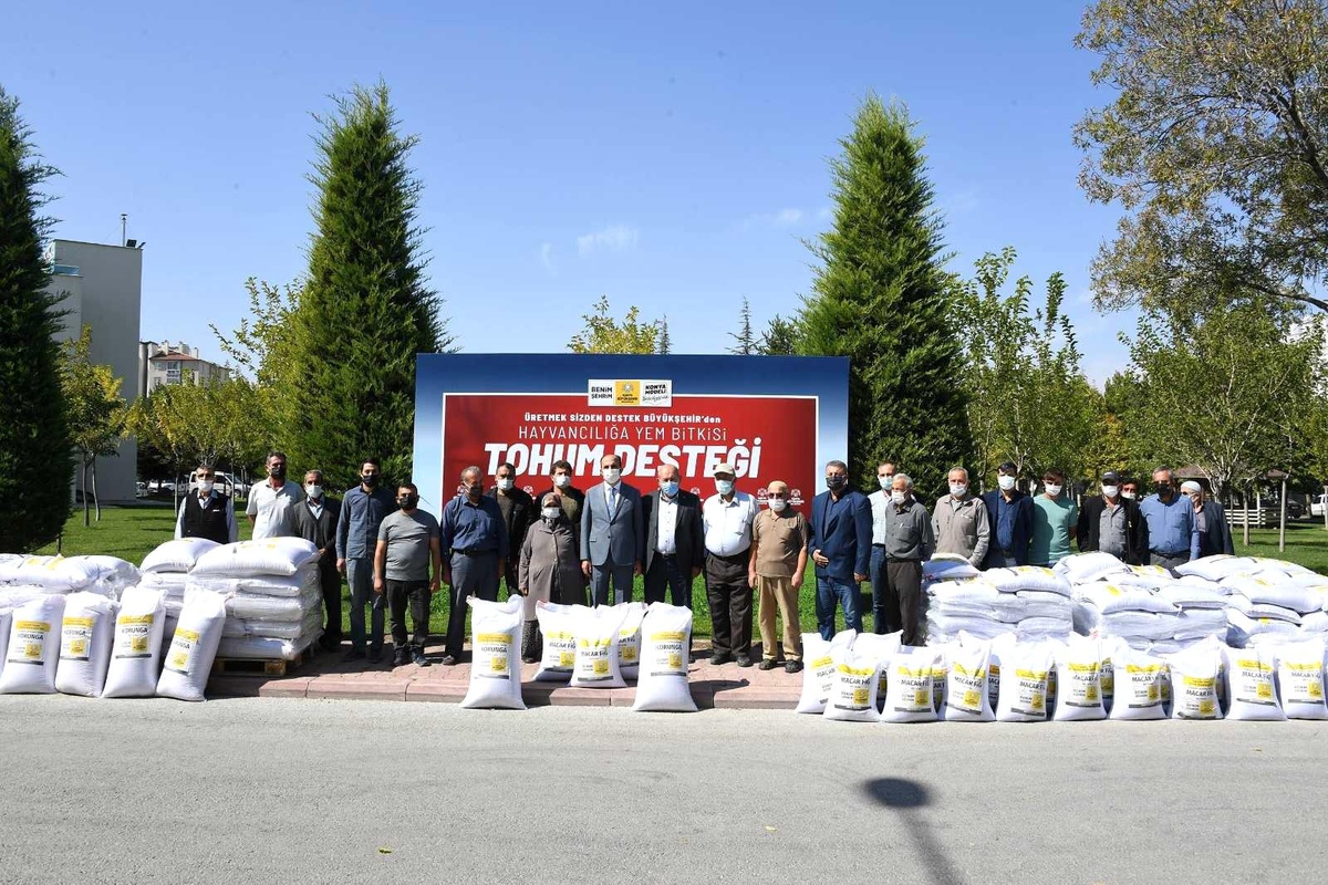 Konya Büyükşehir\'in Hayvansal Üretime Desteği Sürüyor