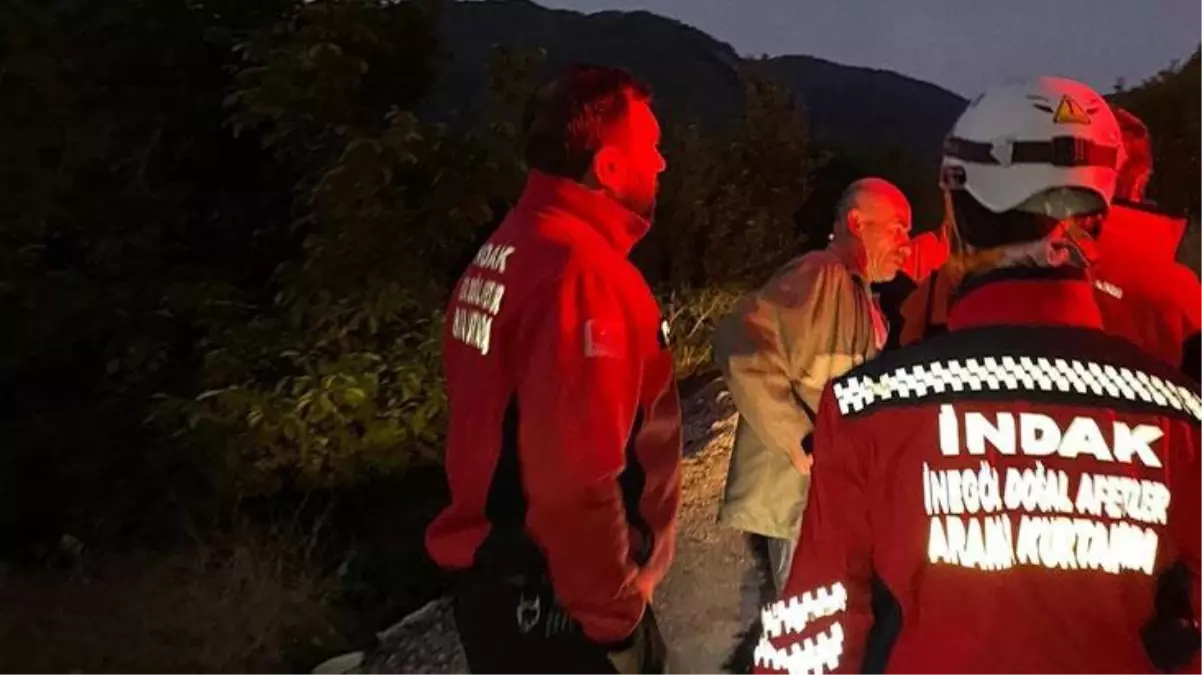 Kendini arama çalışmalarına katılan adam, dünya basınında yer aldı