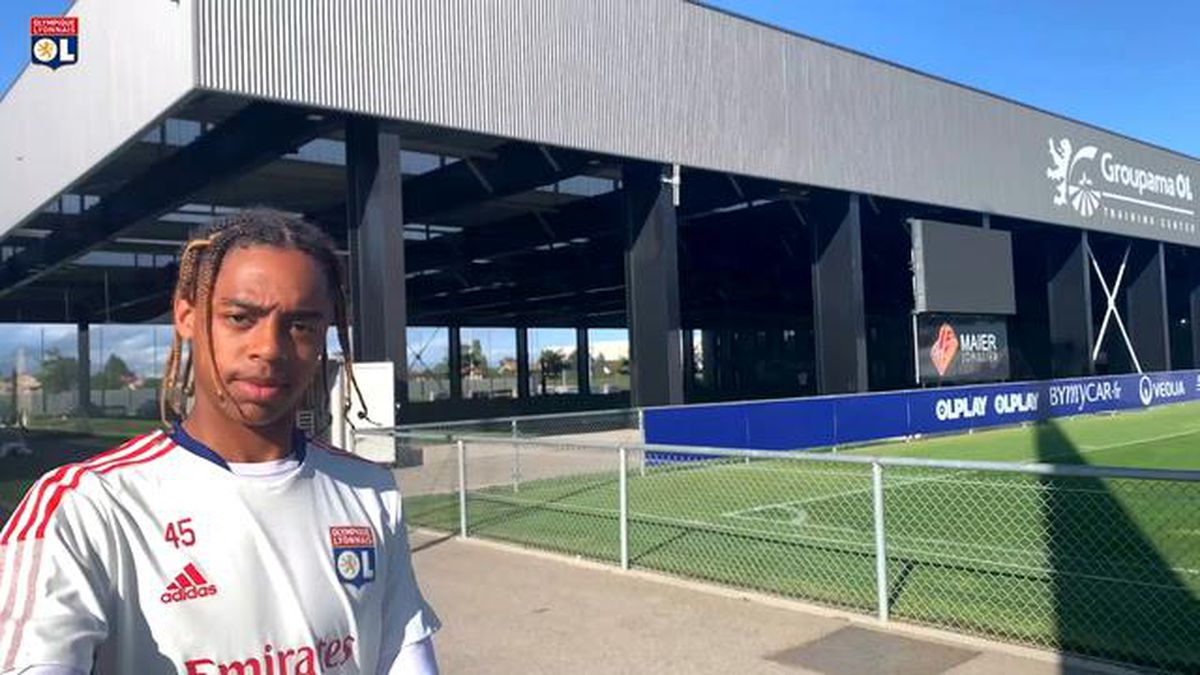 Olimpik Lyon\'un Brondby Maçı Öncesi Son Antrenmanı