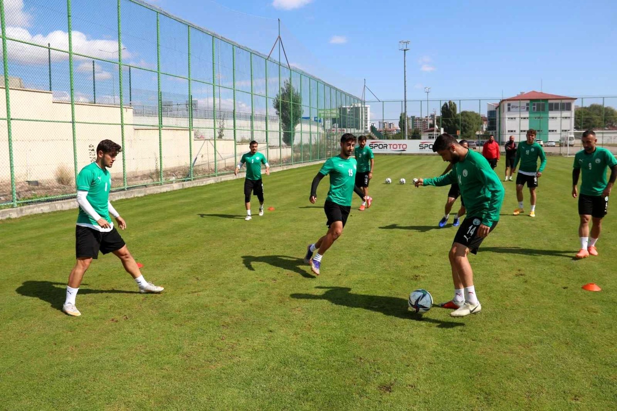 Sivas Belediyespor, Bayburt maçının taktiğini çalıştı