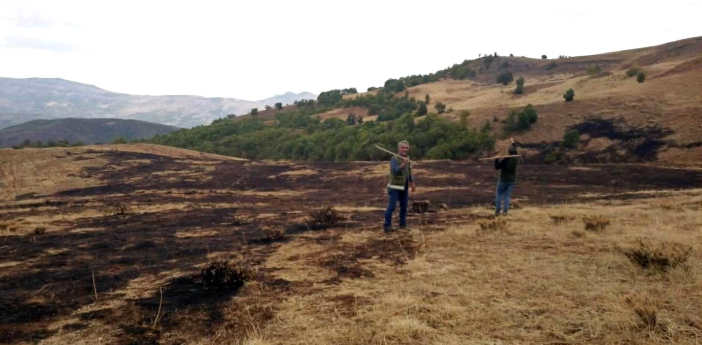 Tunceli\'de örtü yangını söndürüldü