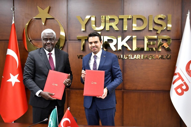 YTB ve Afrika Birliği arasında iş birliği protokolü imzalandı
