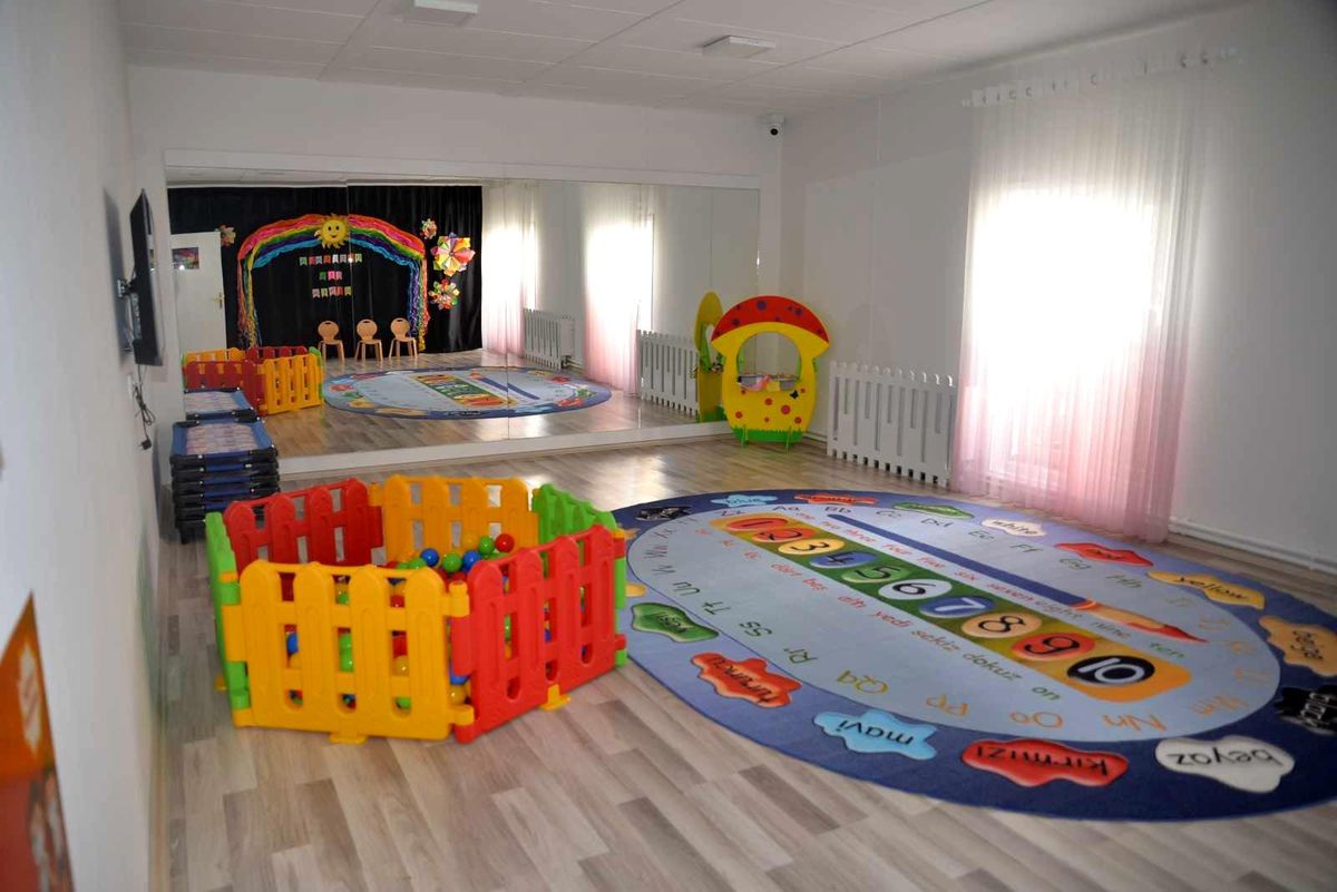 Zübeyde Hanım Kreşi hizmet vermeye başladı