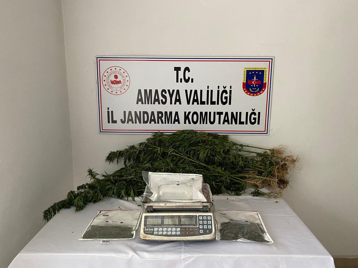 Amasya\'da uyuşturucu operasyonunda bir kişi tutuklandı
