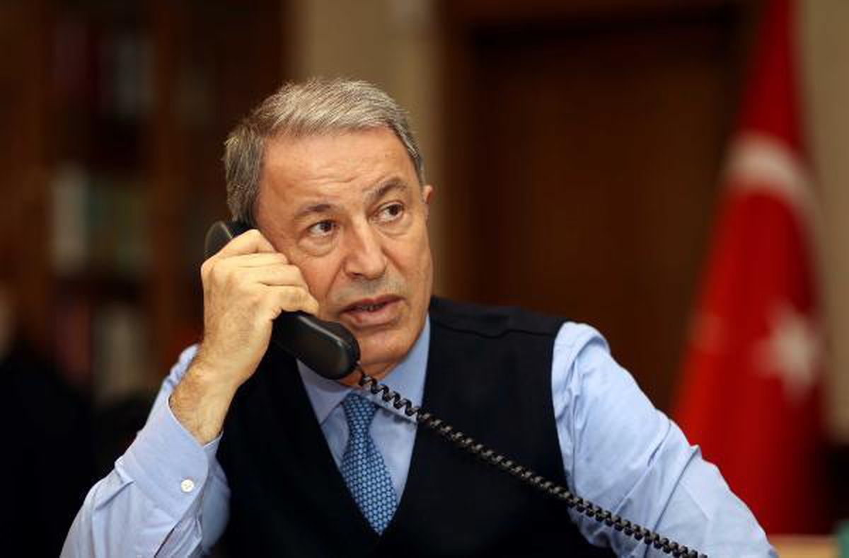 Milli Savunma Bakanı Akar, ABD Savunma Bakanı Austin ile telefonda görüştü.