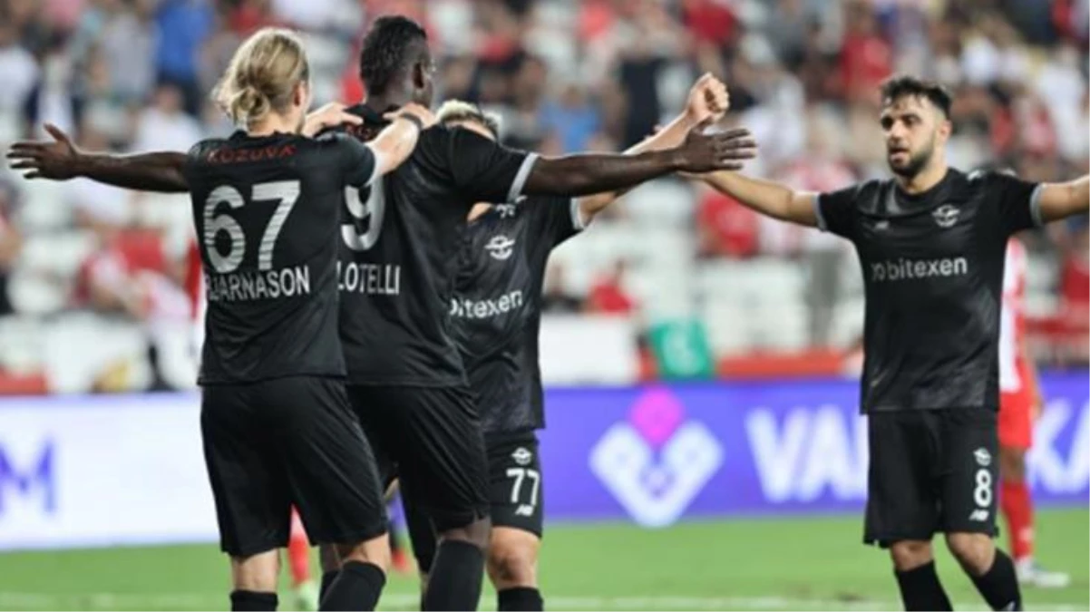 Balotelli resitale devam ediyor! Adana Demirspor, Antalya engelini 2-1\'lik skorla geçti