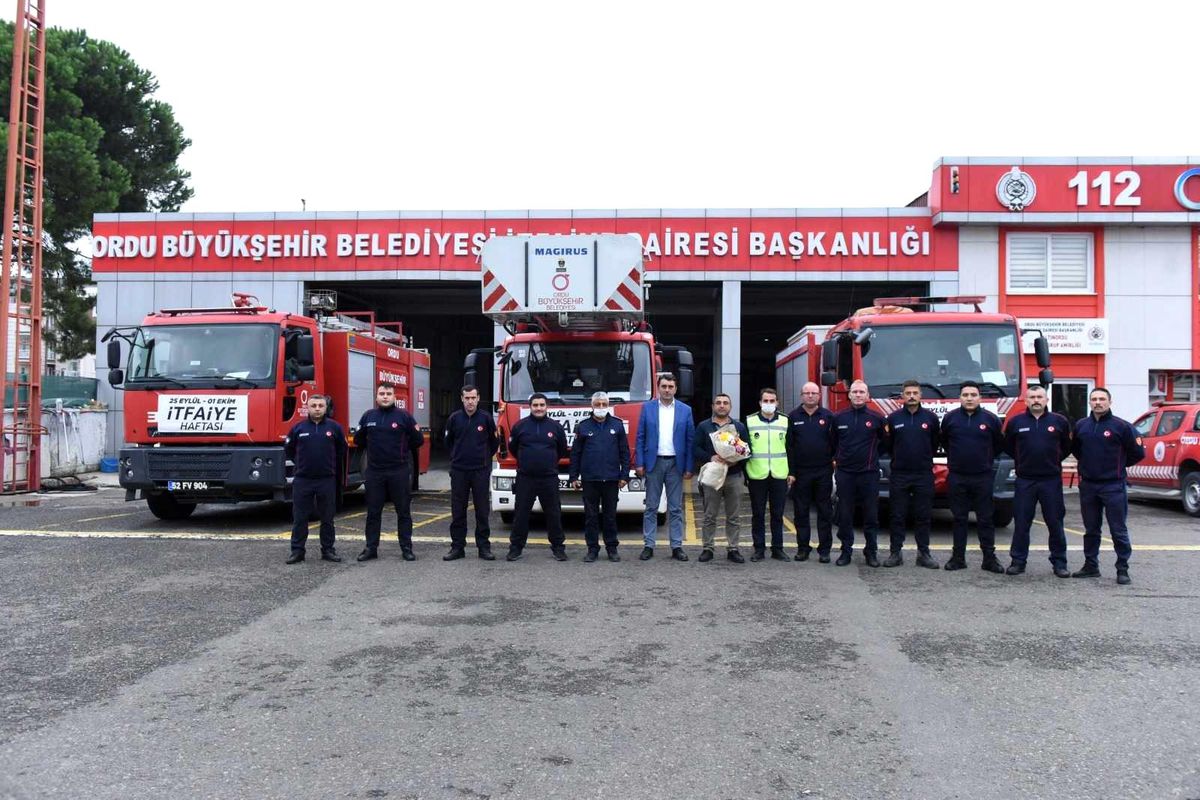Başkan Tören: "İtfaiyecilerimiz sayısız başarılara imza atan kahramanlarımızdır"