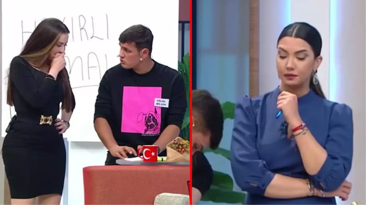 Cinsel içerikli videoda karısını gördüğünü iddia ettiği görüntüleri canlı yayında izletti! Fulya Öztürk utancından bakamadı