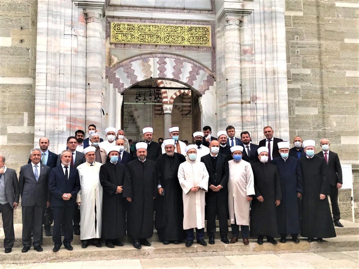 Diyanet İşleri Başkanı Erbaş, Selimiye Camisi\'nde hutbe irat etti