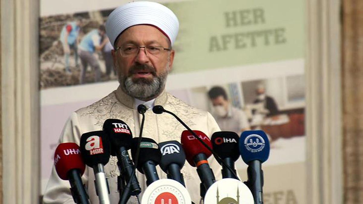 Diyanet İşleri Başkanı Ali Erbaş: Sosyal medyada başkanlığımızla ilgili iftira dolu paylaşımlar yapılıyor