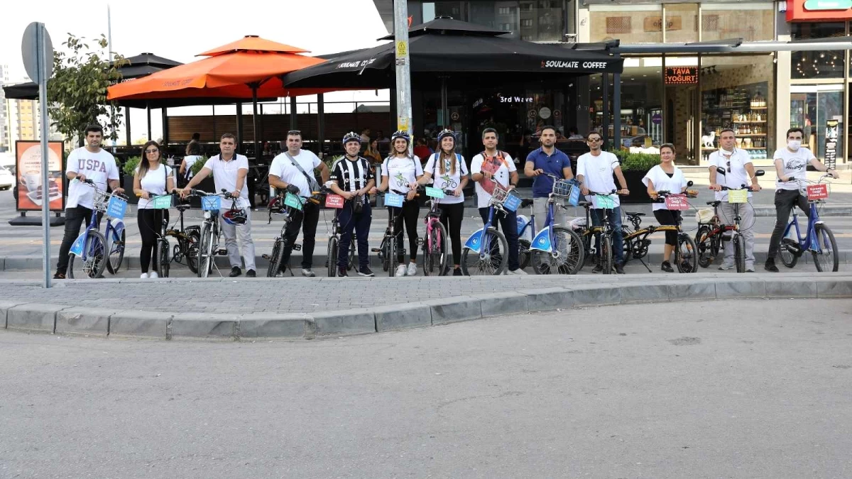 Gaziantep\'te bisikletli ulaşım farkındalık turu düzenledi