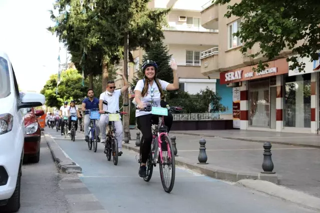 Gaziantep'te bisikletli ulaşım farkındalık turu düzenledi