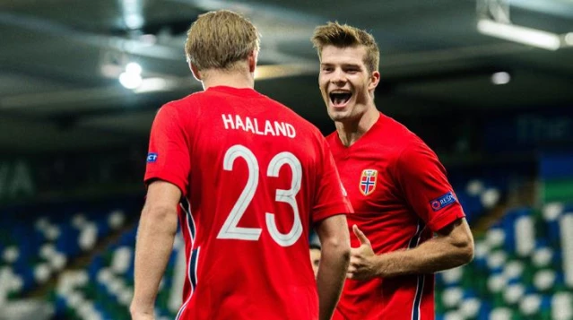 Haaland ve Sörloth, sakatlıkları sebebiyle Türkiye - Norveç maçında forma giyemeyecek