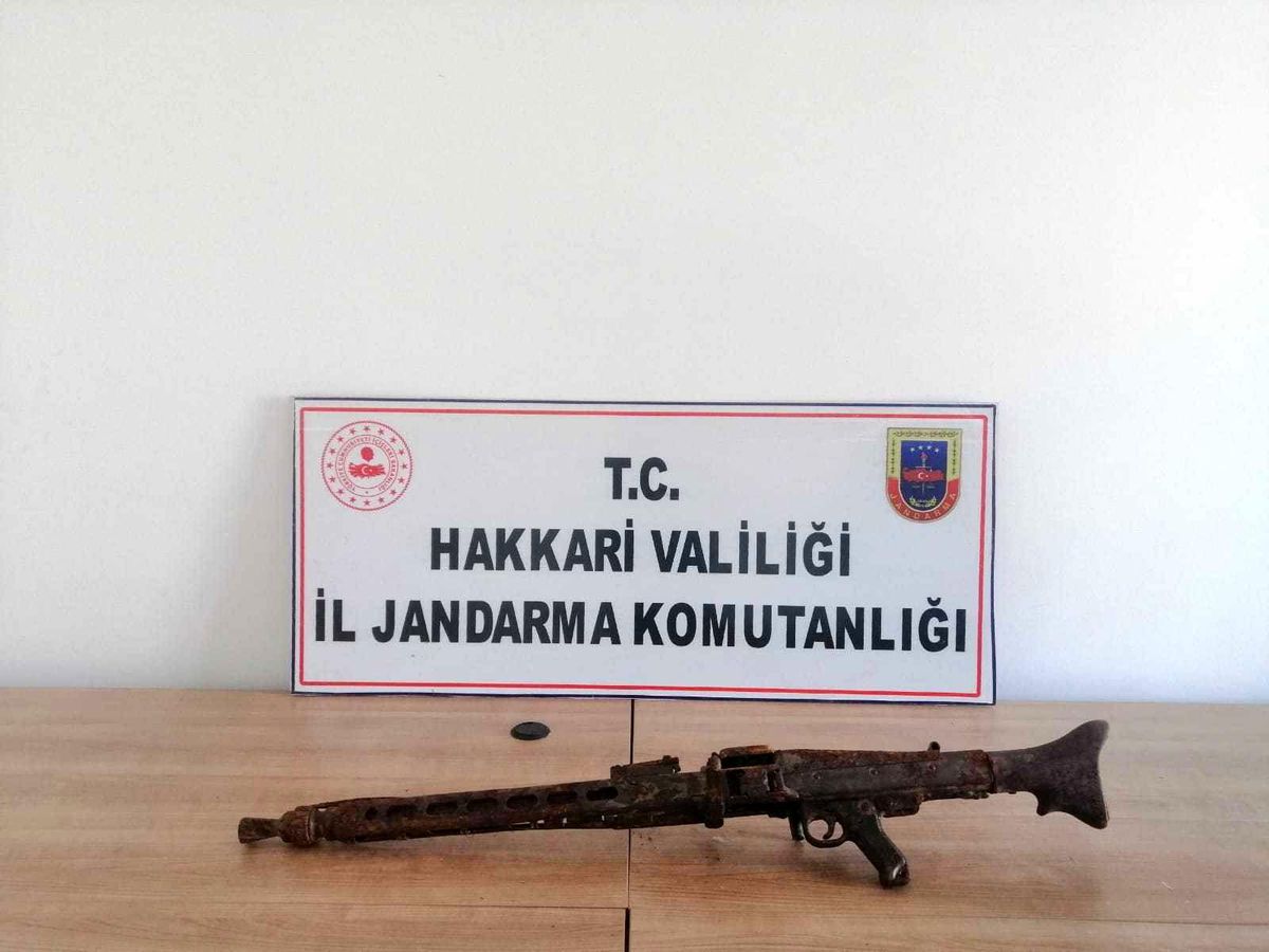 Hakkari\'de silah ve mayın ele geçirildi