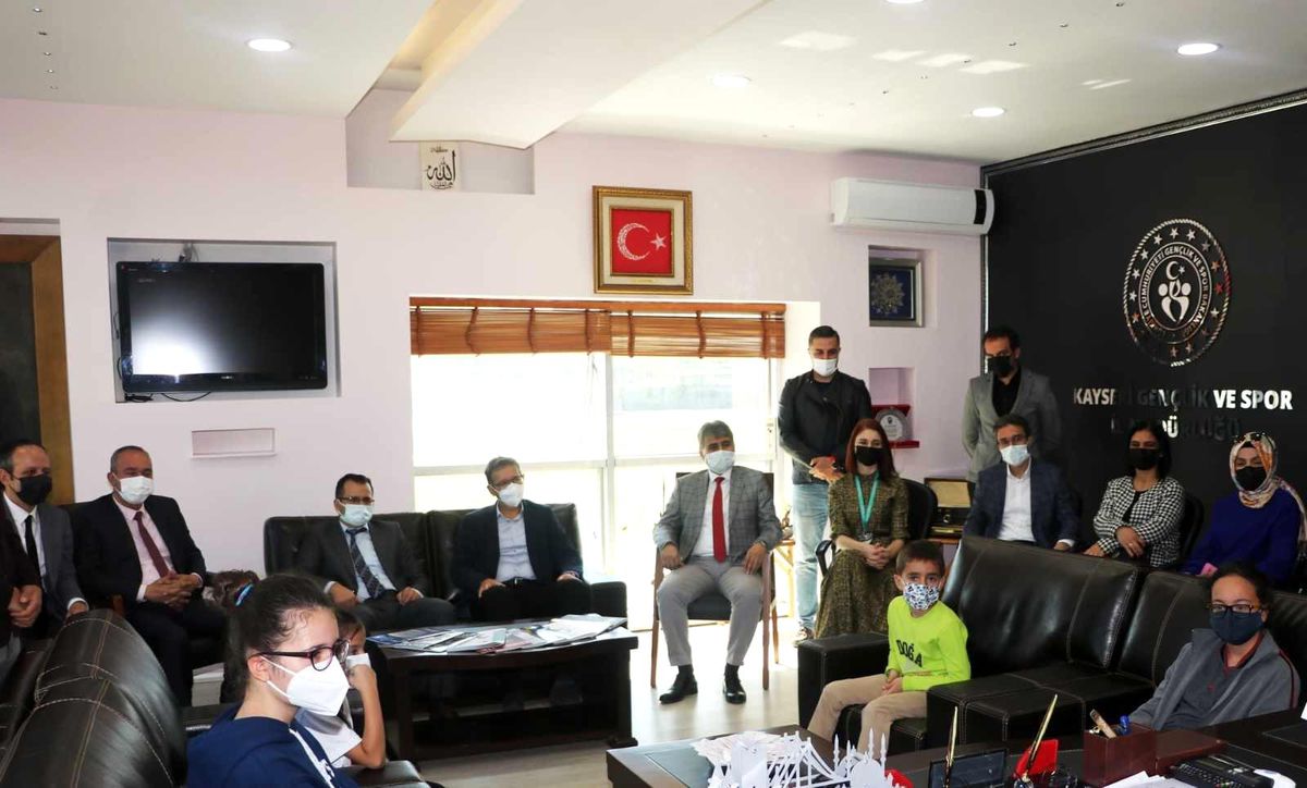Kabakcı, Satranç sporcularını ağırladı
