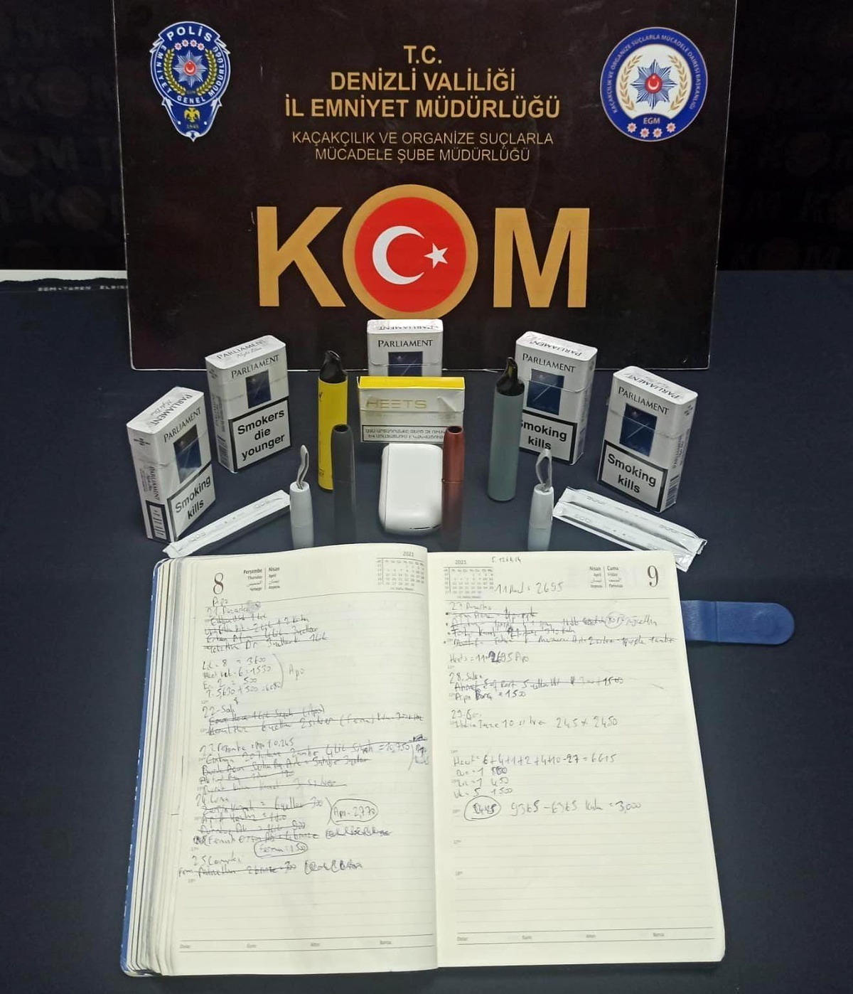Kaçak elektronik sigara satıcılarına eş zamanlı operasyon: 3 gözaltı
