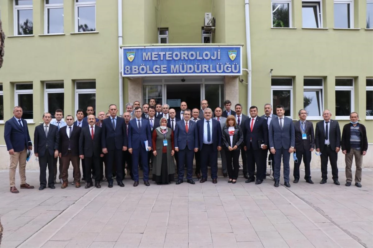 Konya\'da Meteoroloji 8. Bölge Müdürü Barış Özgün\'e ziyaretler