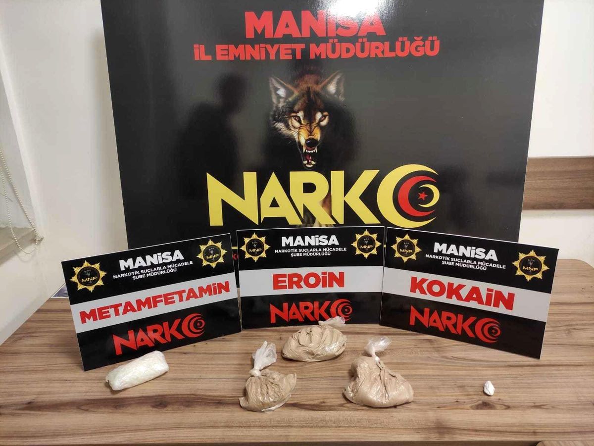 Son dakika haber | Manisa\'da uyuşturucu operasyonu: 2 kişi tutuklandı