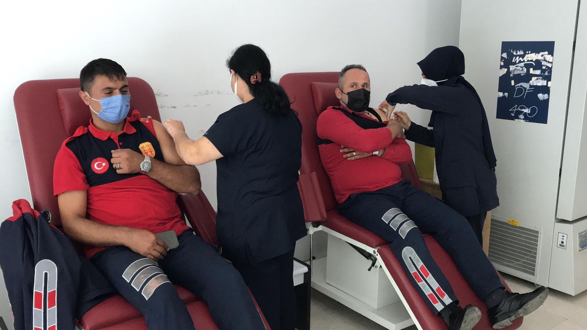 "Mavi" kategorideki Zonguldak\'ta hedef tam aşılama
