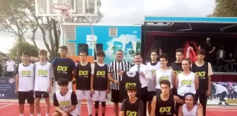 Meydanda basketbol coşkusu