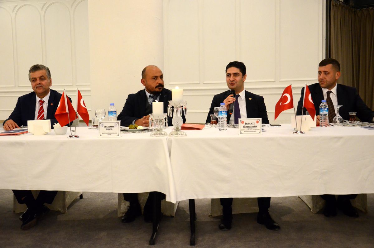 MHP heyeti, Akademik Odalar Birliği toplantısına katıldı