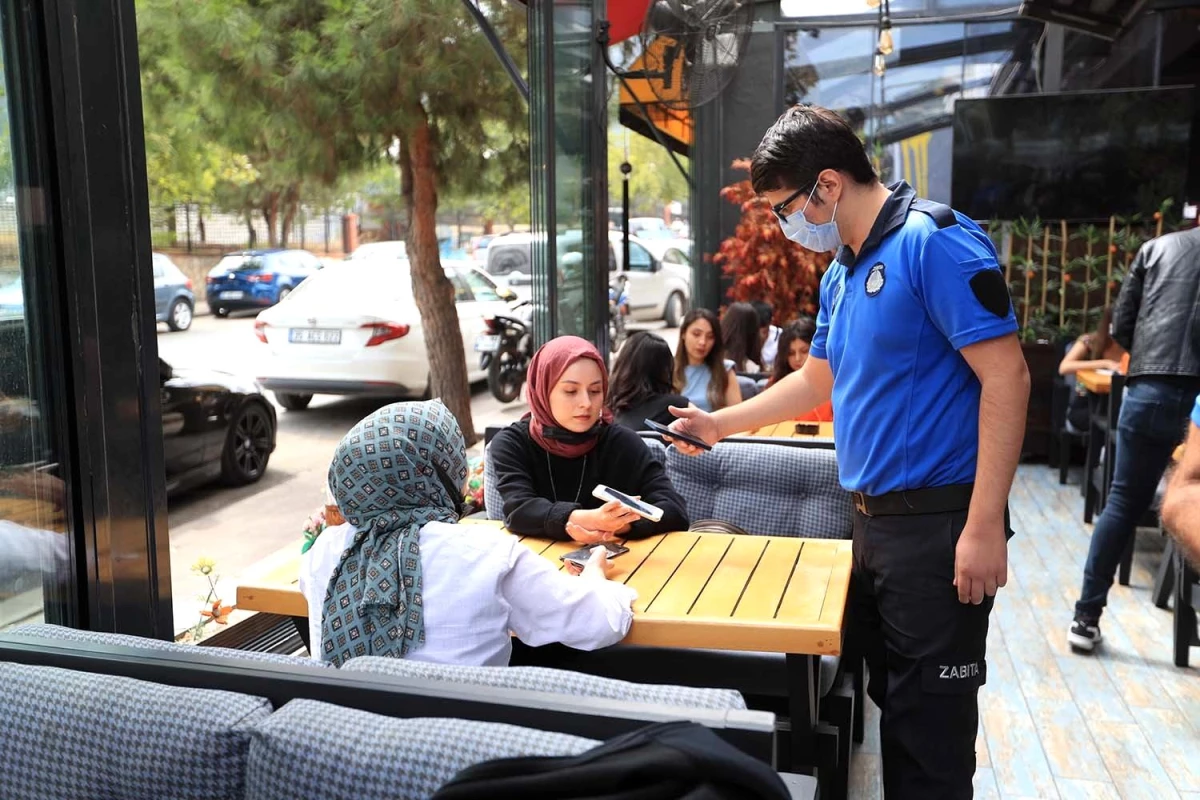 Pamukkale Belediyesi zabıtasından HES kodu denetimi