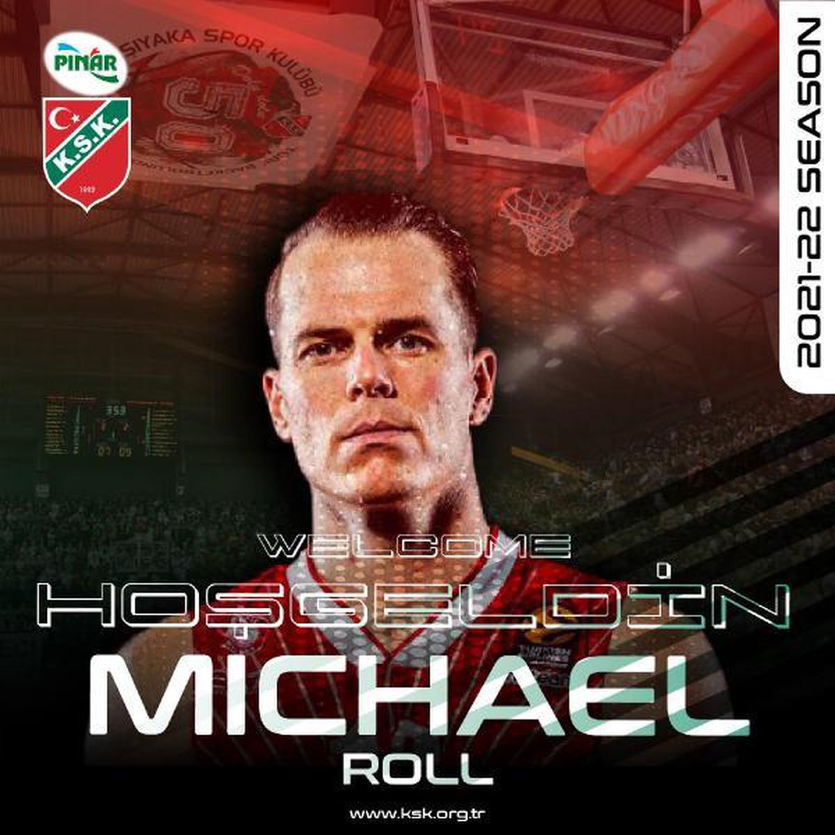 Pınar Karşıyaka Michael Roll ile anlaştı