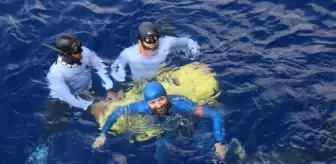 Serbest dalışta bir dünya, bir Türkiye rekoru