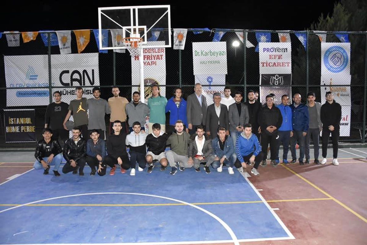 Sokak basketbolu turnuvası sona erdi