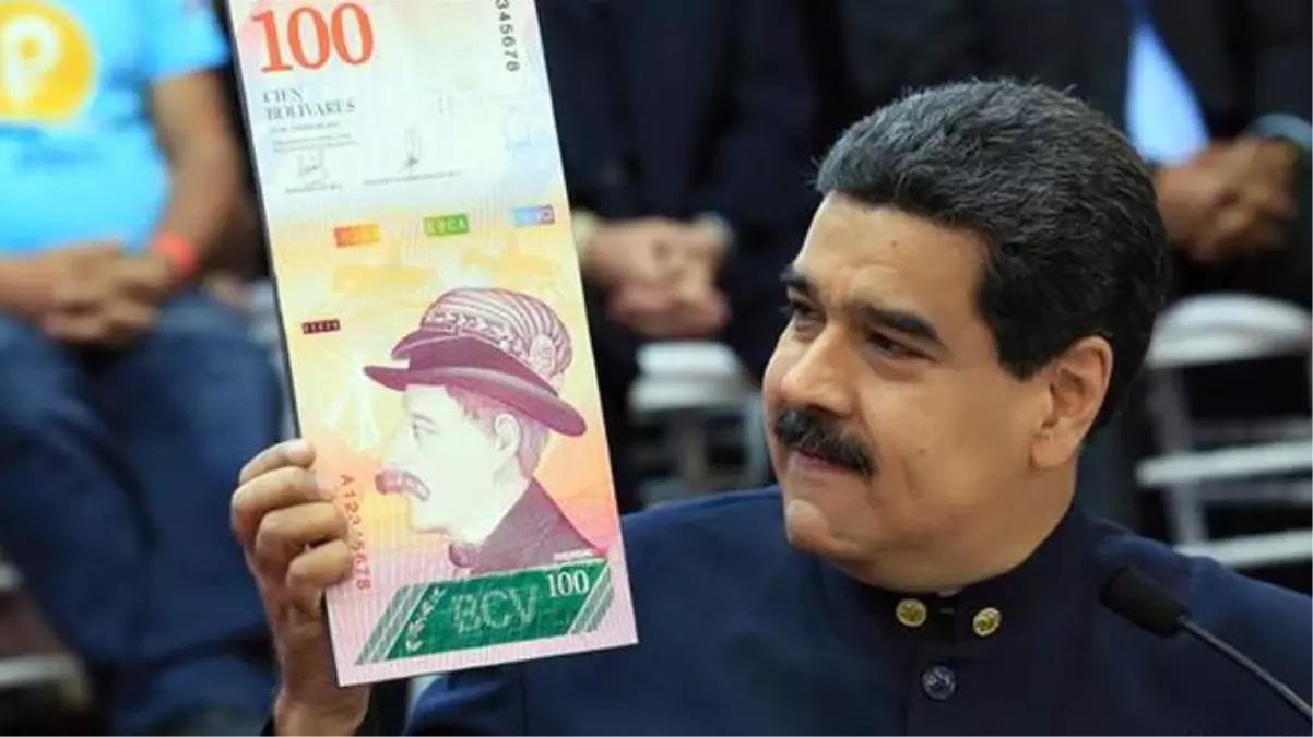 Venezuela, para biriminden altı sıfırı attı! Artık en yüksek para birimi 100 bolivar olacak