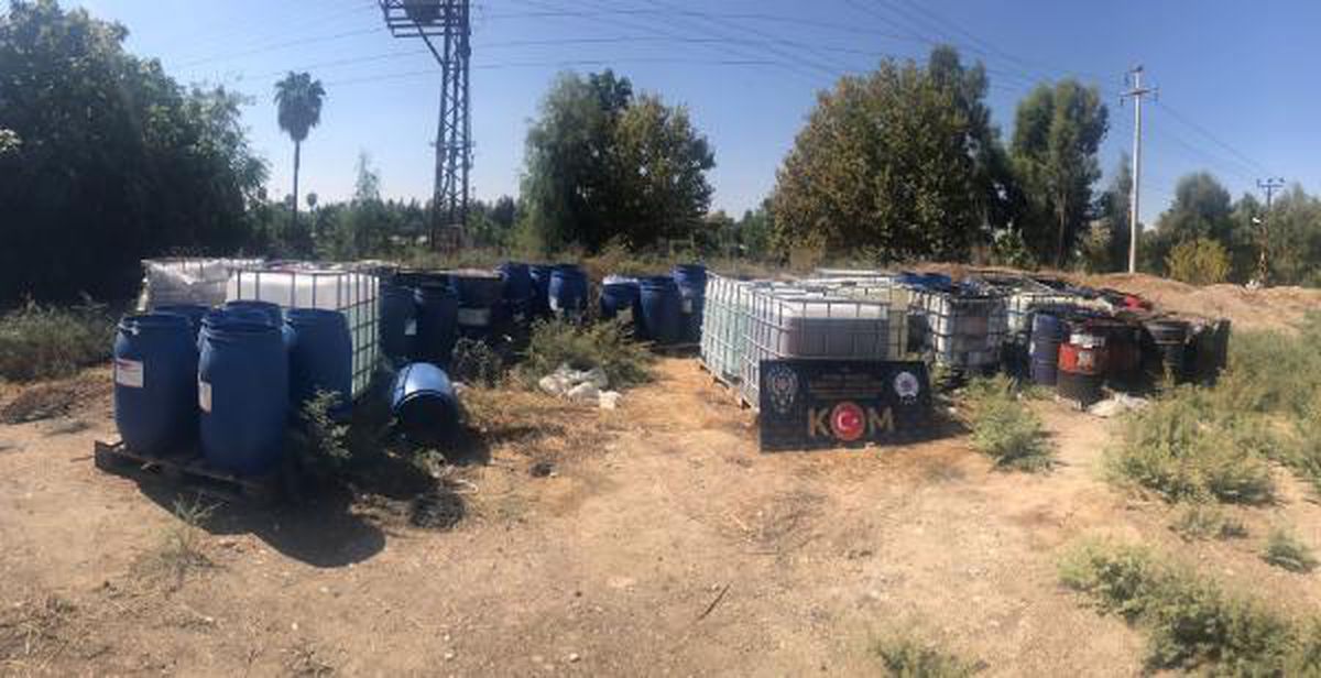 Adana\'da 23 bin litre kaçak akaryakıt ele geçirildi