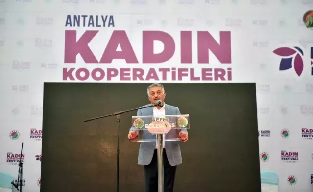 Antalya Kadın Kooperatifleri Festivali başladı Antalya Kadın Kooperatifleri Festivali başladı