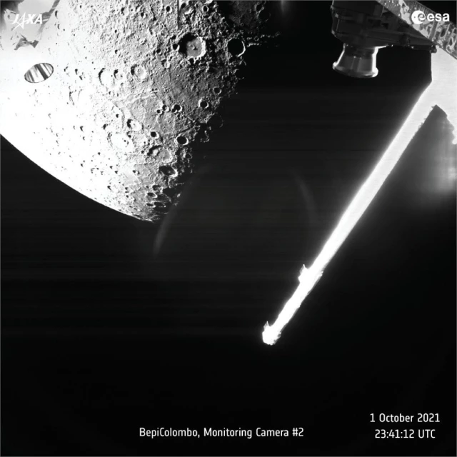BepiColombo gök aracı, Merkür'ün önce fotoğraflarını Dünya'ya gönderdi