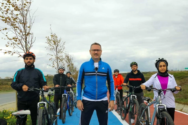 Başakşehir'de 104 kilometre bisiklet yolu tamamlandı