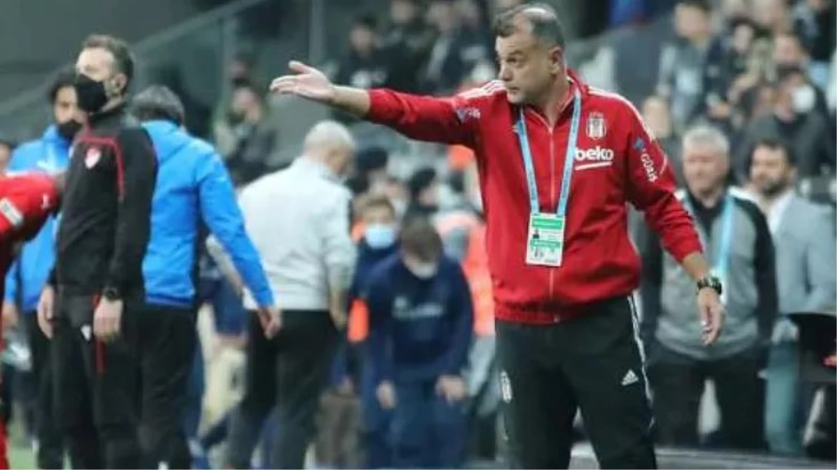Beşiktaş Yardımcı Antrenörü Murat Şahin: Sergen Hoca\'nın atılmasının nedeni sahaya girip topa vurması