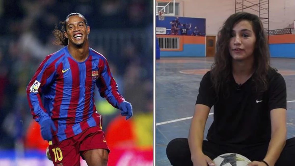 İsmini Ronaldinho\'dan alan Suriyeli kadın futbolcu Rona, çektiği videoyu Guiness\'e bir türlü ulaştıramadı
